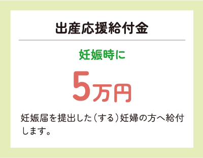 出産応援給付金