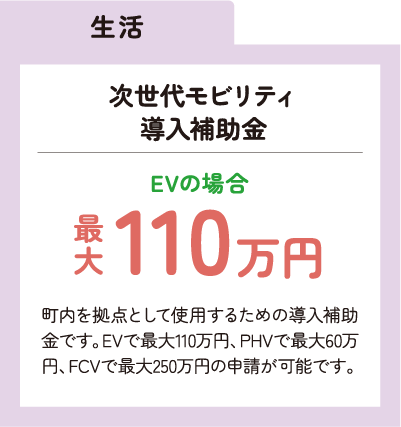 次世代モビリティ導入補助金