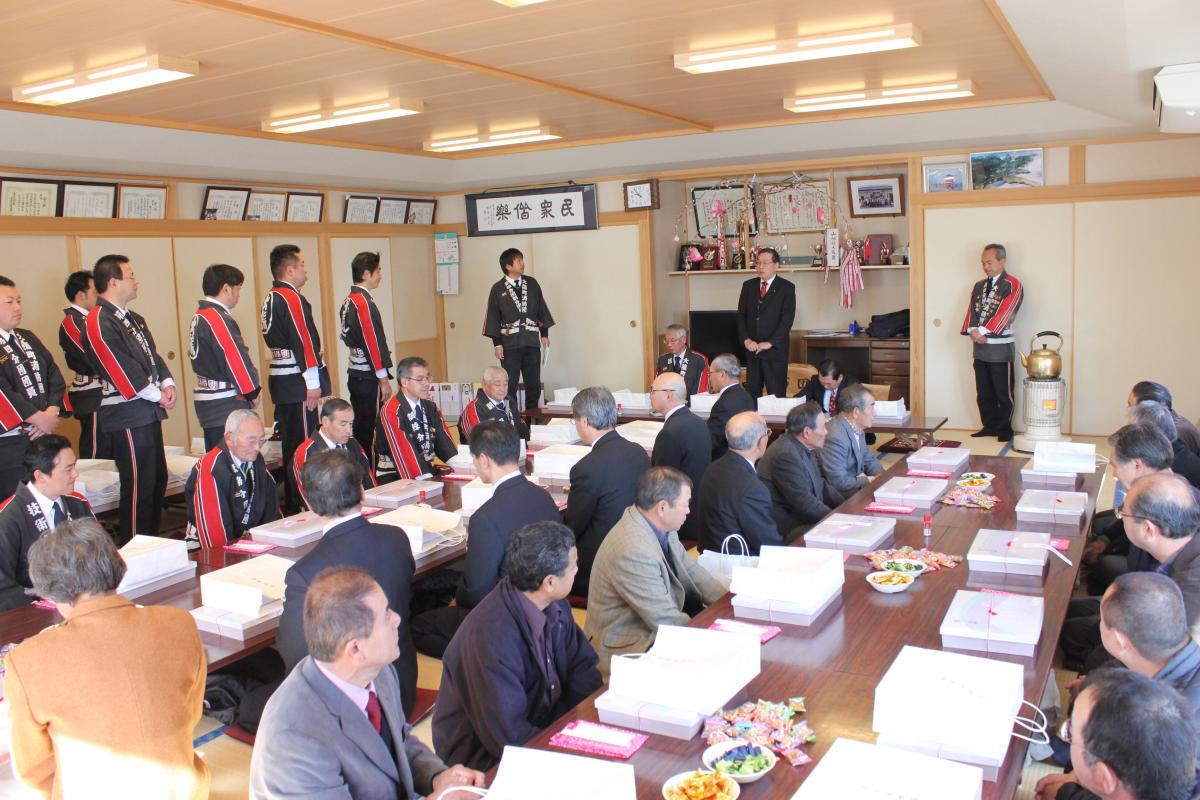 熊川消防屯所落成式（2011年2月13日） 写真 2