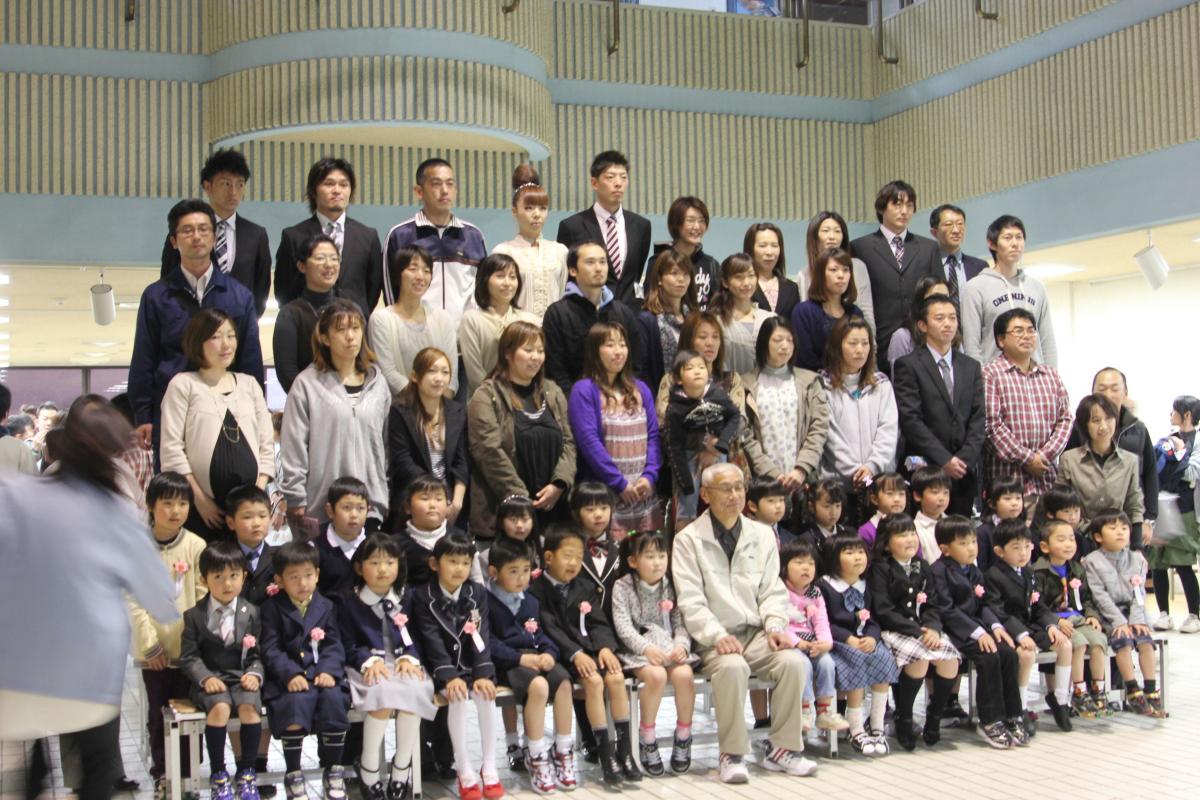 大熊町立幼稚園・小・中学校合同入園・入学式（2011年4月16日） 写真 8