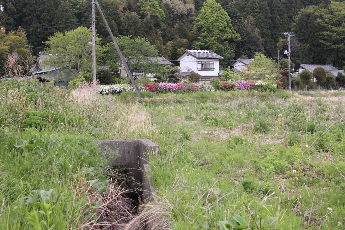 町内の様子-学校と熊川（2012年5月17日） 写真 17