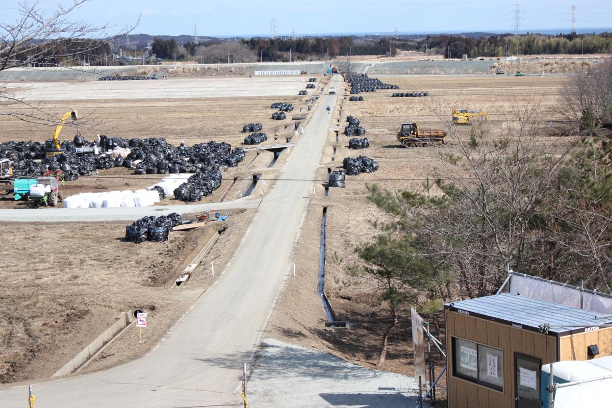 除染作業が進む大川原南平地区（5）