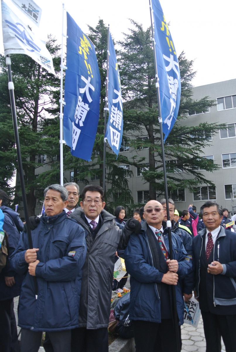 応援に駆け付けた町議会議員