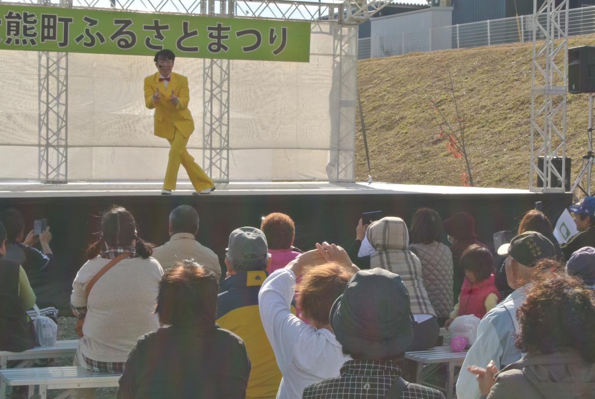 会場を笑いの渦に巻き込んだゲストのダンディ坂野さん