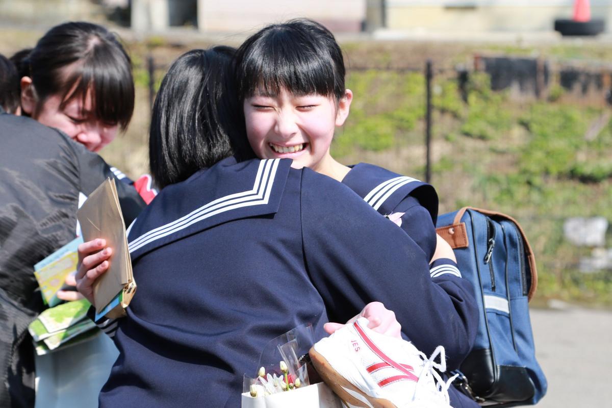 平成28年度大熊中学校卒業証書授与式（2017年3月13日撮影） 写真 11