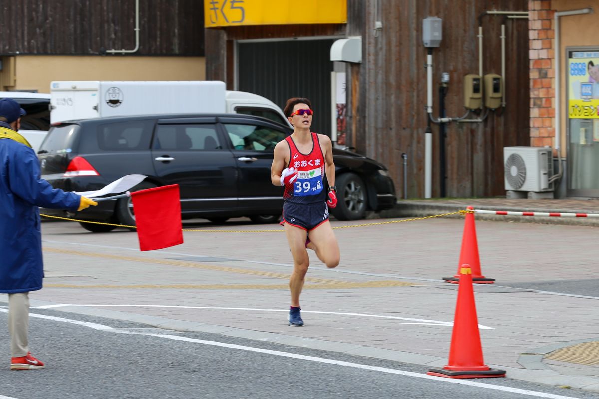 10区は16区間で最長の9.3Kmを走ります。