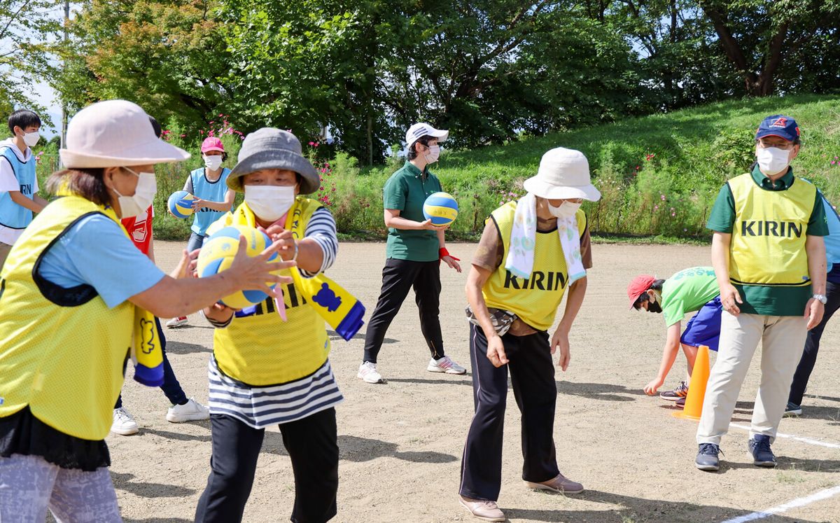 地域の皆さんも競技に参加