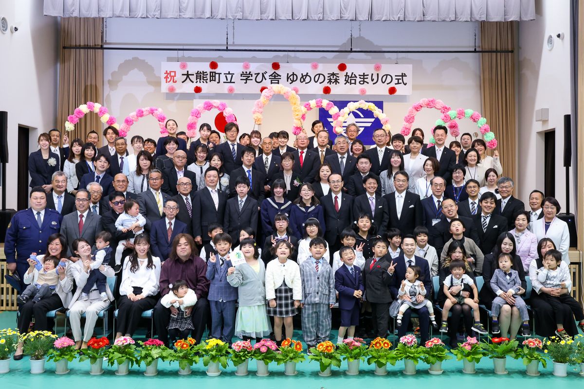 学び舎ゆめの森に新しい仲間を迎え、町内での学びが再開しましたが、大川原地区に整備している教育施設は資材不足の影響で完成が遅れ、2学期から利用される予定です。