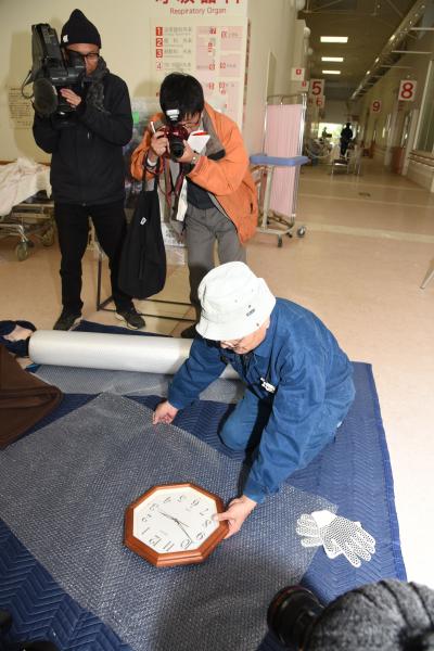 地震のあった時刻で止まった時計