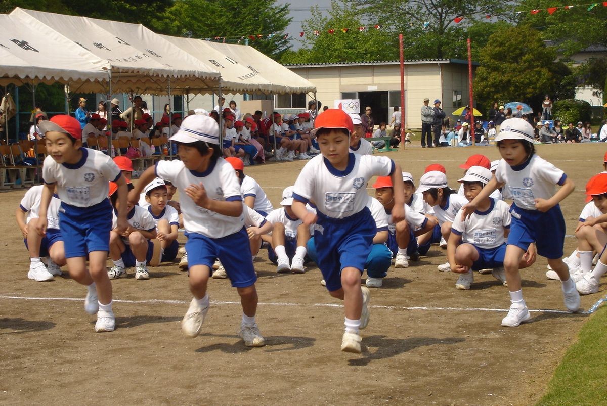 100メートル走3年生男子のスタート！！