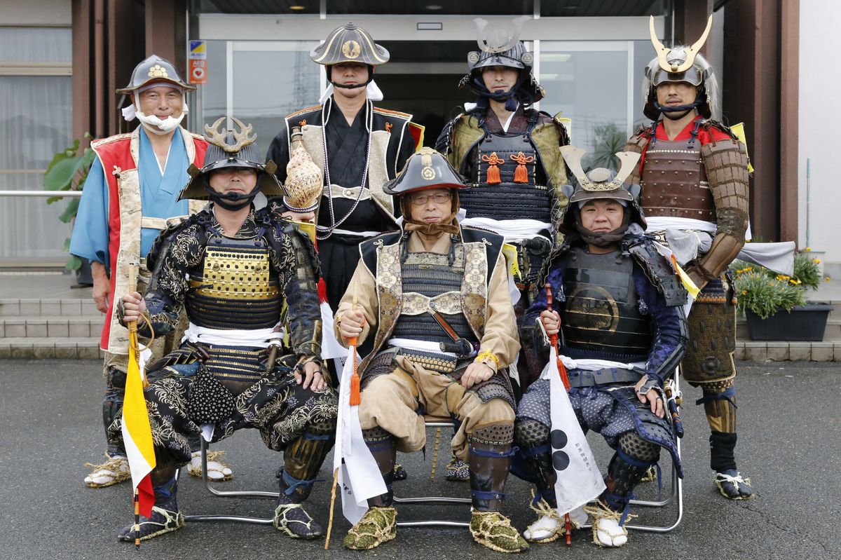 震災後最多となる6騎が出陣した大熊町騎馬会