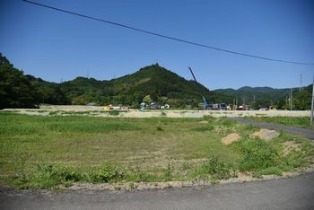 平成30年5月22日撮影　基礎工事の準備が進められている現場