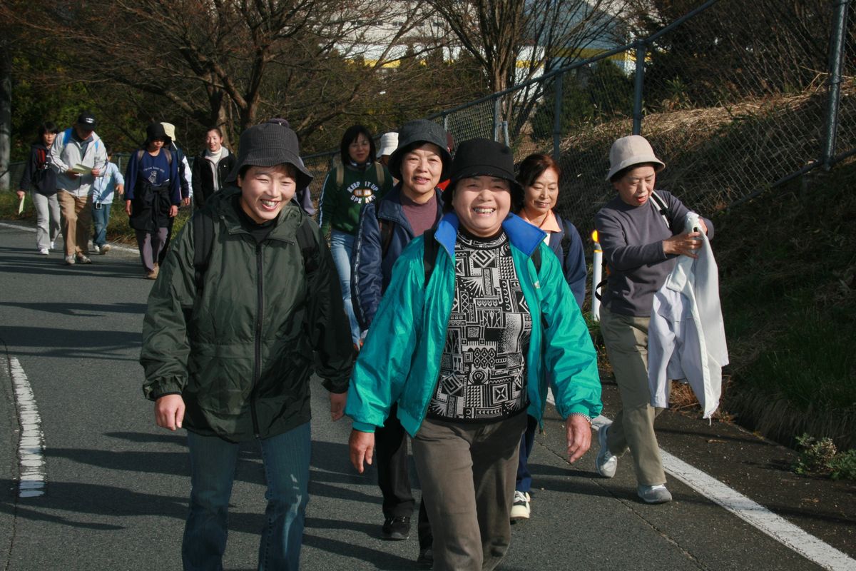 浜街道スタンプラリーに参加した約300人の方々